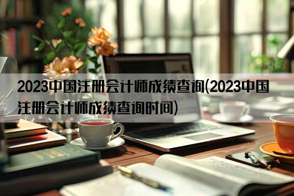 2023中国注册会计师成绩查询(2023中国注册会计师成绩查询时间)